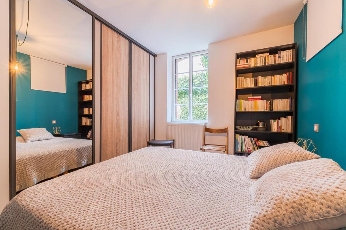Apt T5 Renove Avec Bureau Jardin Et Parking En Centre Ville Toulouse Exterior foto