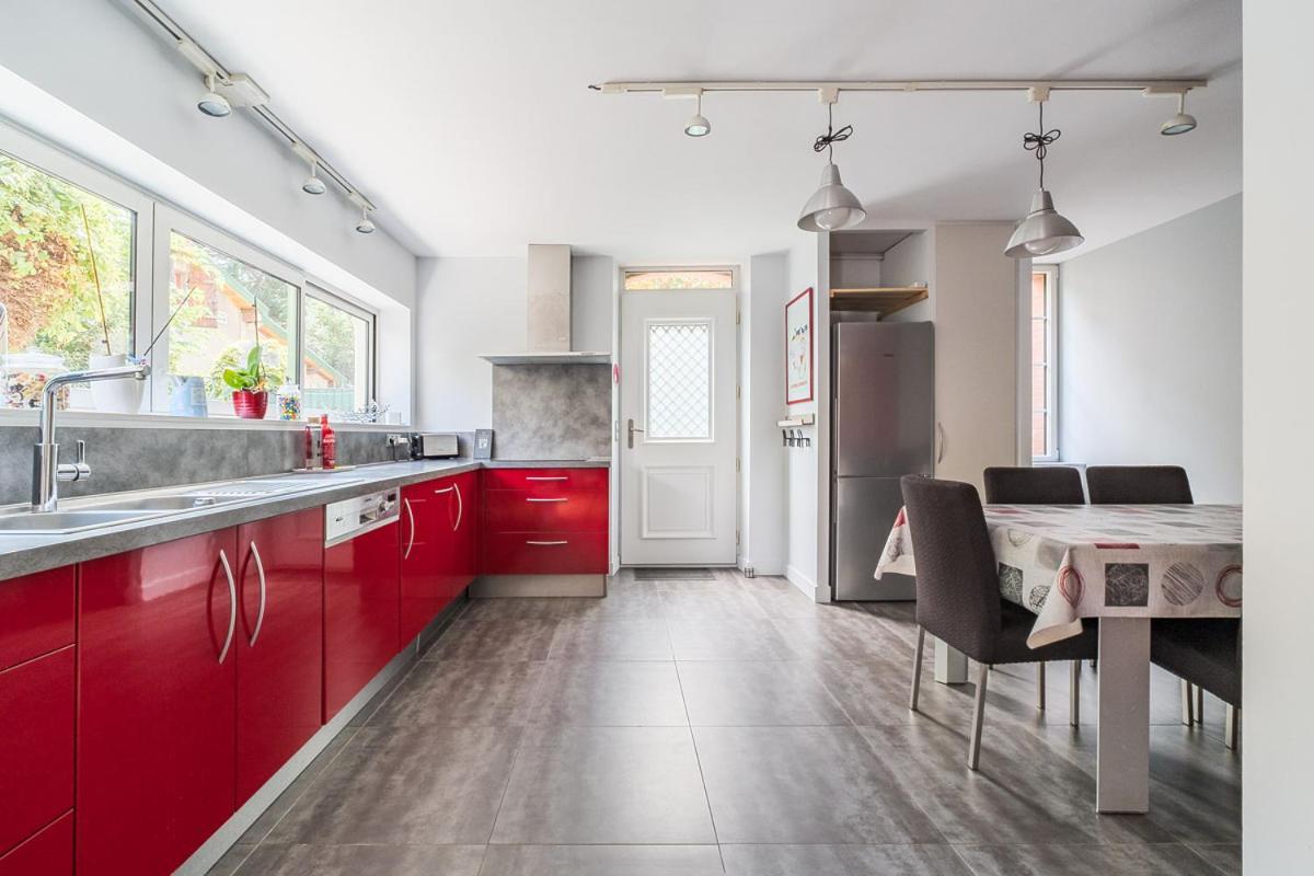 Apt T5 Renove Avec Bureau Jardin Et Parking En Centre Ville Toulouse Exterior foto