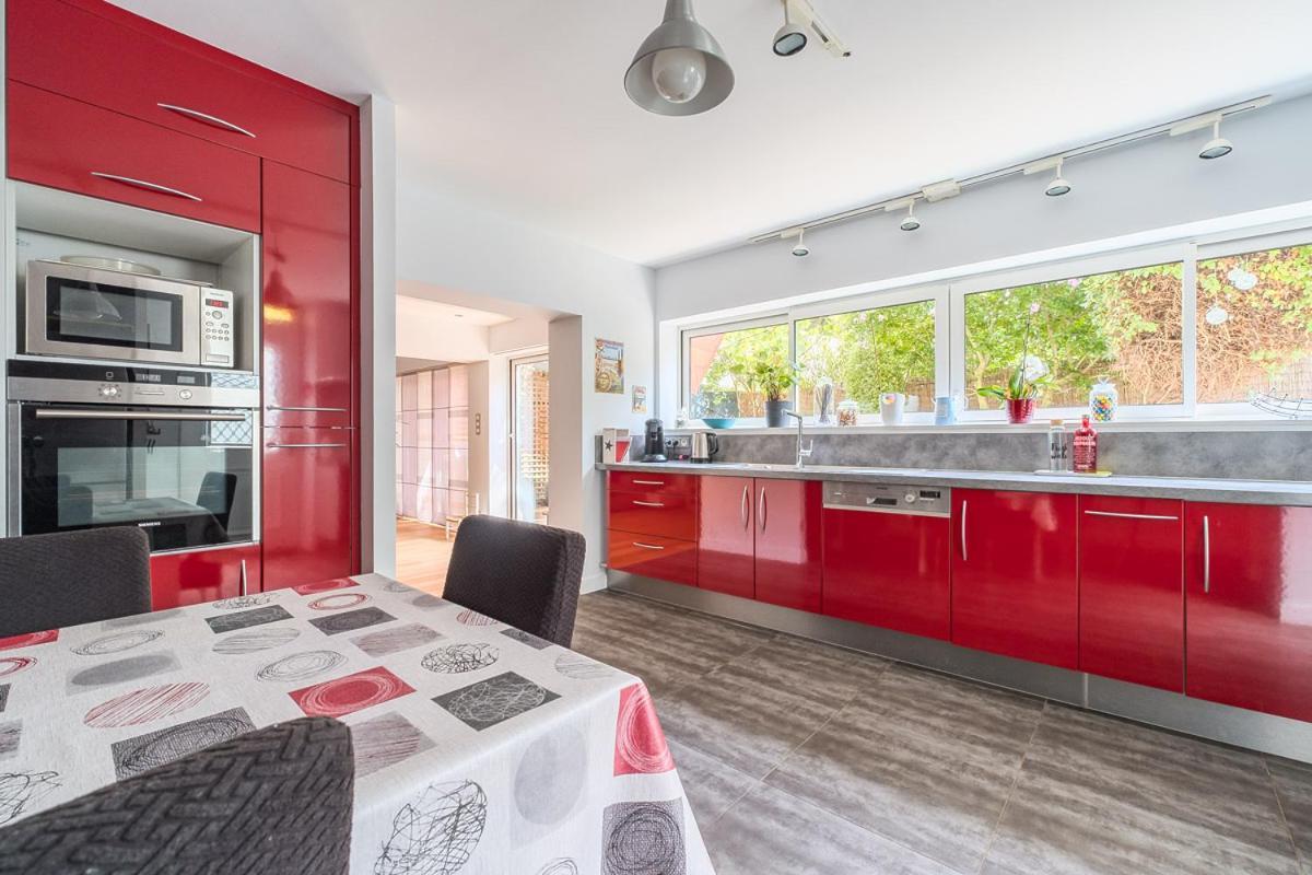 Apt T5 Renove Avec Bureau Jardin Et Parking En Centre Ville Toulouse Exterior foto